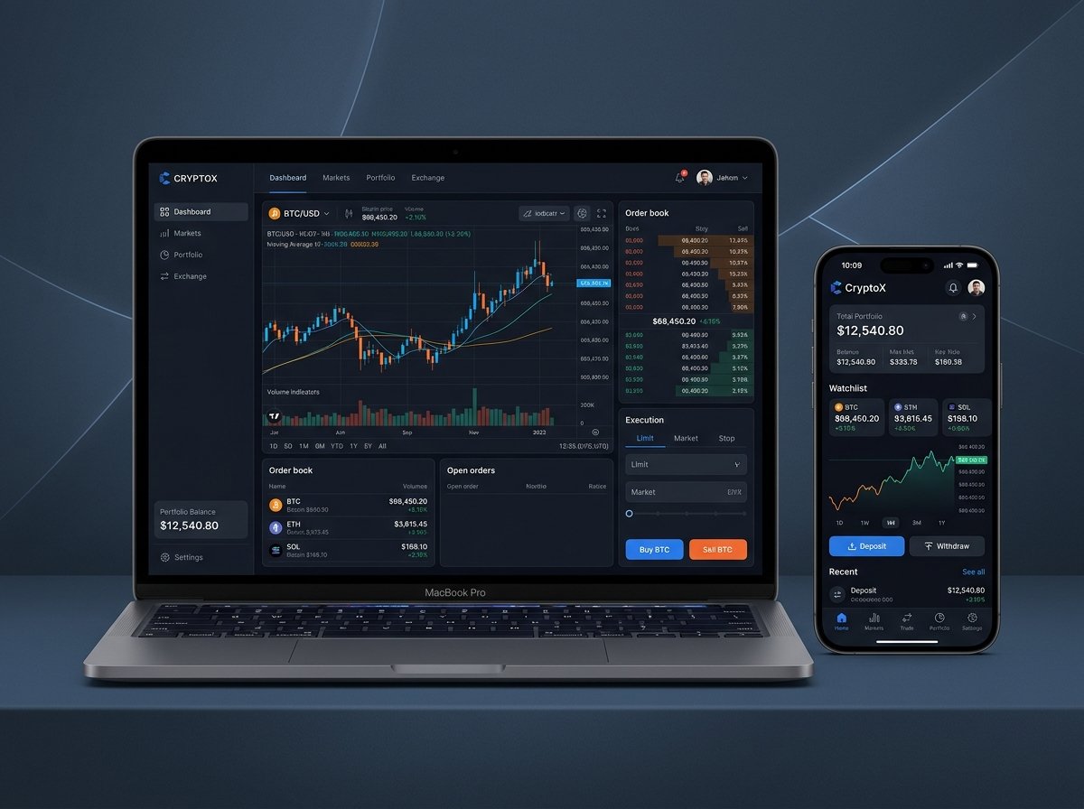 Fintech Dashboard Web App